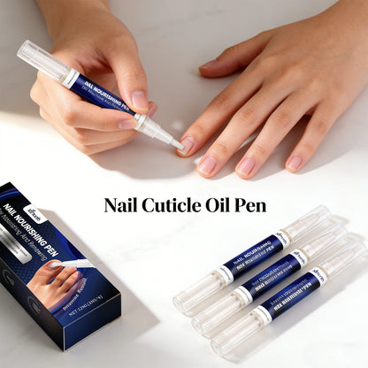 Nail Repair Essence Pen - Deep Nourishing Cuticle Oil for Dry, Damaged Nail Care
