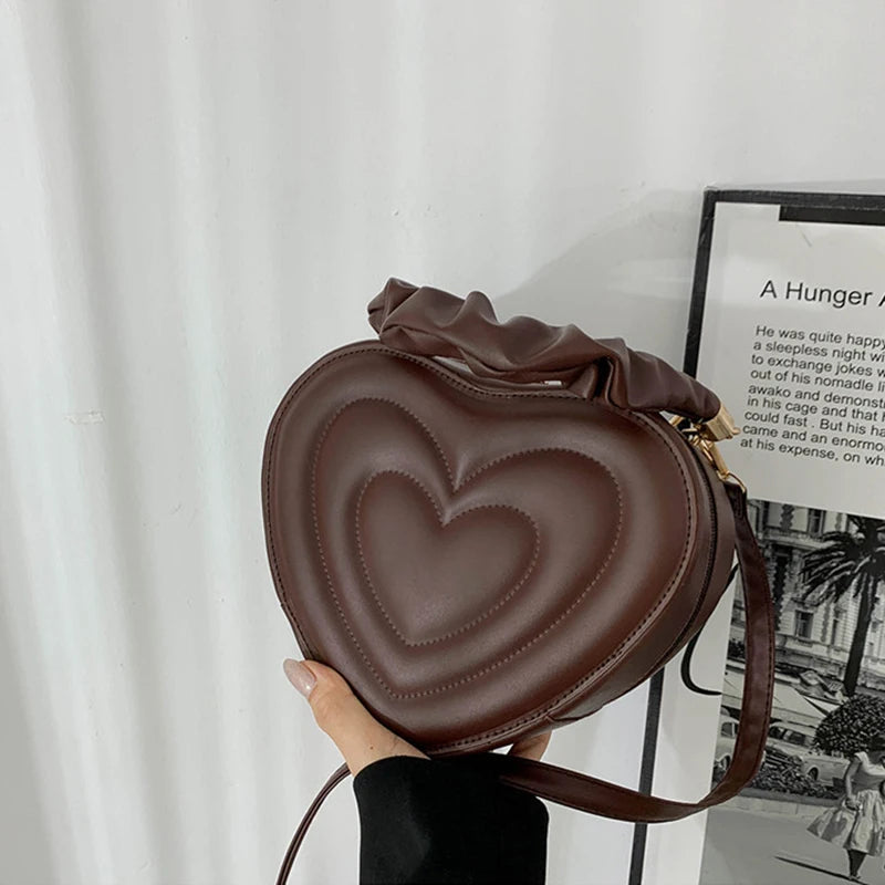 Luxury Quilted Heart Tote