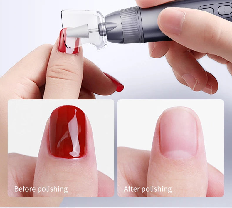Professional Electric Nail Drill Set - Cordless Manicure & Pedicure File