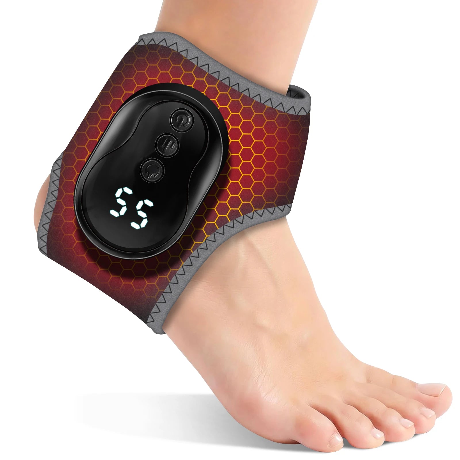 Vibration Ankle & Wrist Massager Wrap for Joint Pain Relief & Muscle Recovery - 7