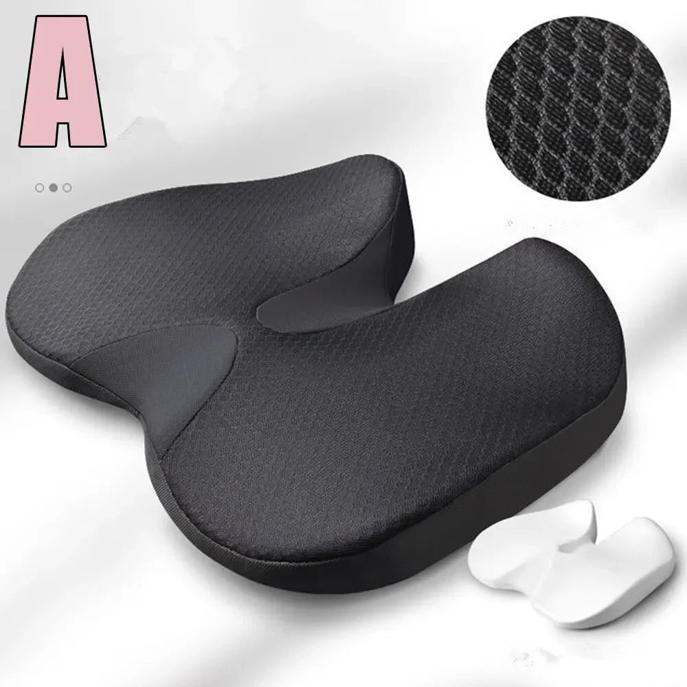 Orthopedic Memory Foam Seat Cushion for Tailbone, Sciatica & Back Pain