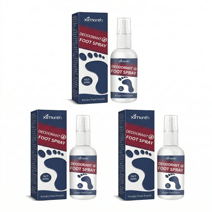 Refreshing Foot Deodorant Spray - Anti-Odor & Nourishing Heel Care