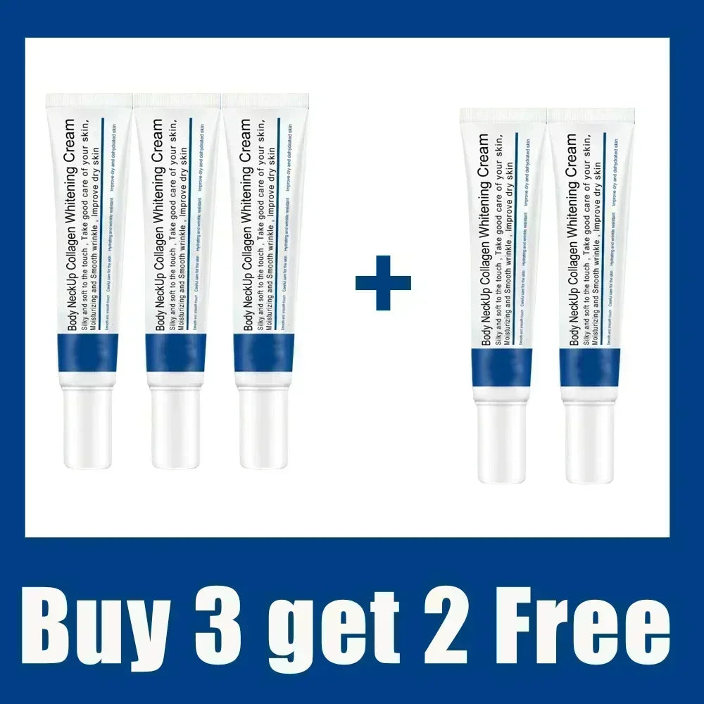 Neck Firming & Tightening Collagen Cream - Anti-Aging Face & Chin Sculpting Care - 9