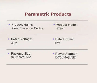 3-in-1 Cordless Joint Massager with Heat and Vibration for Knee, Shoulder, and Elbow