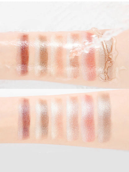 Gradient Two-Tone Eyeshadow Stick - Waterproof Shimmer Eye Makeup