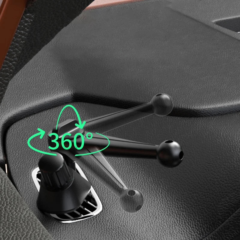 Universal 17mm Ball Head Car Air Vent Phone Holder Mount 360° Rotatable
