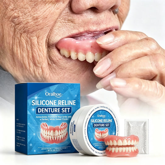 Comfort Fit Silicone Cosmetic Dentures for Instant Smile Transformation