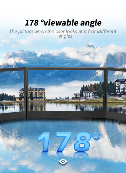 11.6" Portable Gaming Monitor – HD Laptop Display with Type-C & Speakers