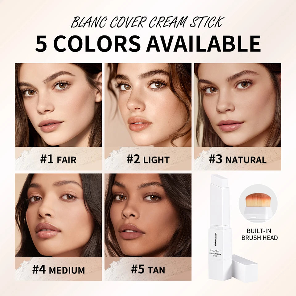 Color Changing Foundation Stick - Shade Adapting Makeup Base - 8