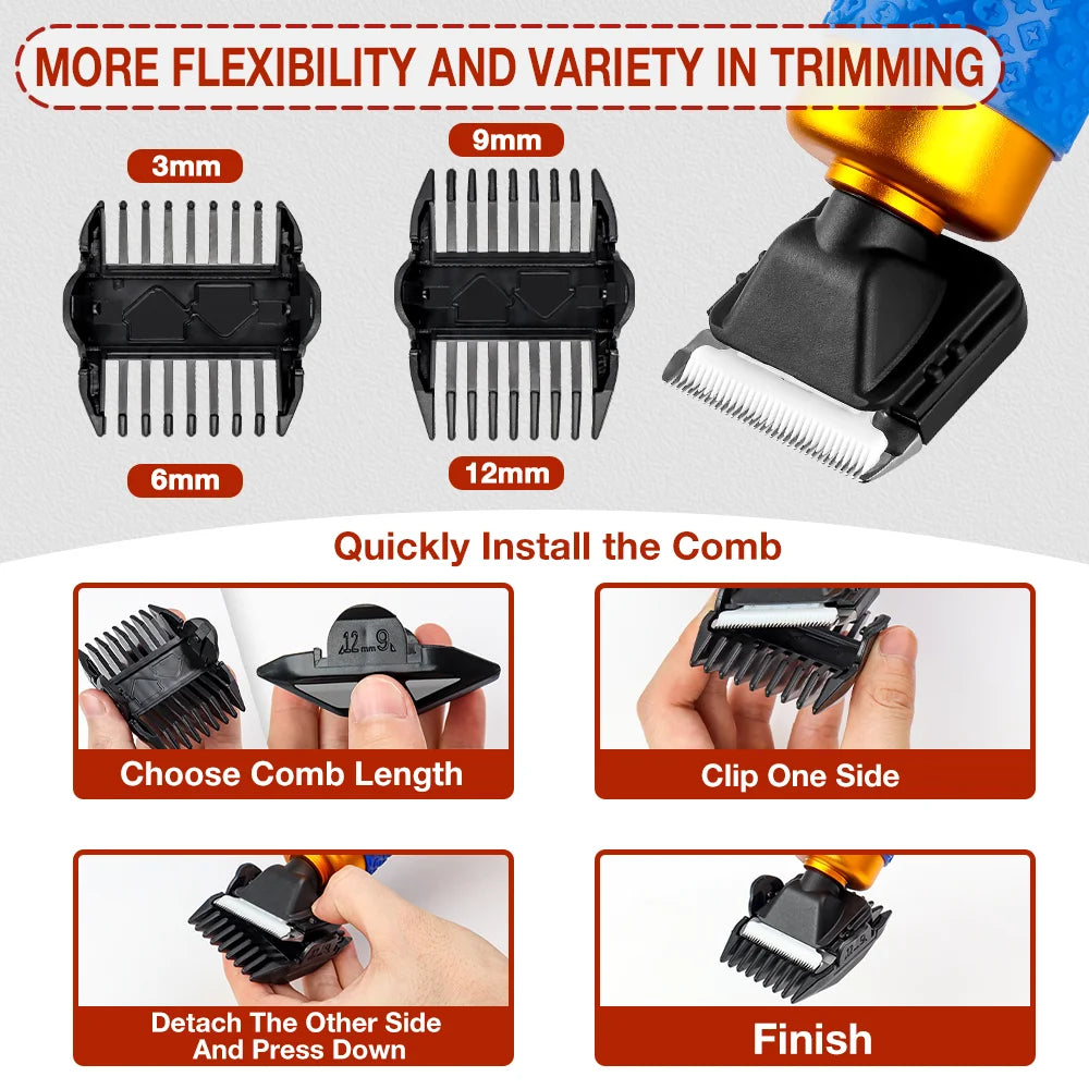 200W Professional Carpet Tufting Shears & Trimmer with Shearing Guide