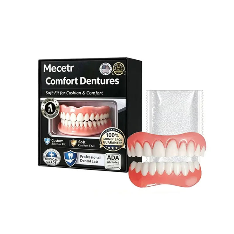 Adjustable Comfort Fit Dental Veneers - Natural Looking Smile Solution - 14