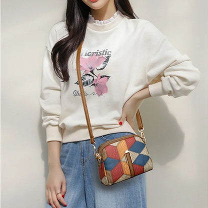 Luxury Vintage PU Shell Bag