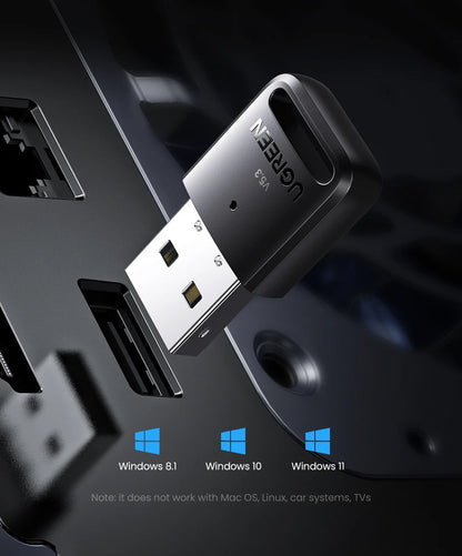 UGREEN Bluetooth 5.4 USB Adapter for PC - Wireless Dongle for Laptop
