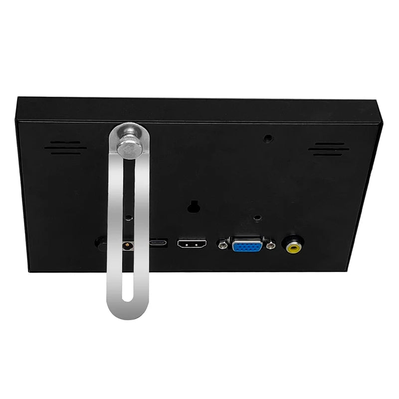 7-Inch Portable IPS Monitor 1024x600 HDMI VGA Display with Metal Holder - 3