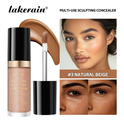 Full Coverage Waterproof Concealer - Matte Liquid Foundation