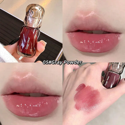 Crystal Gloss Hydrating Lip Tint - Long-Lasting Mirror Finish Plumper