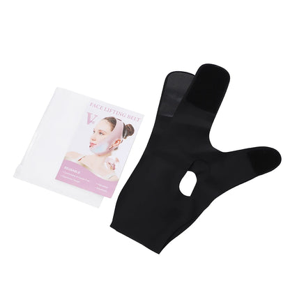 Reusable Face Ice Pack V-Line Lifting Bandage for Chin & Jawline Skin Care
