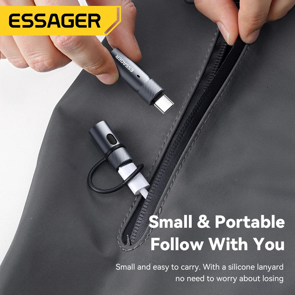 Portable Type-C Flameless Tungsten Electric Lighter – Compact & Safe - 6