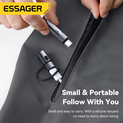 Portable Type-C Flameless Tungsten Electric Lighter – Compact & Safe