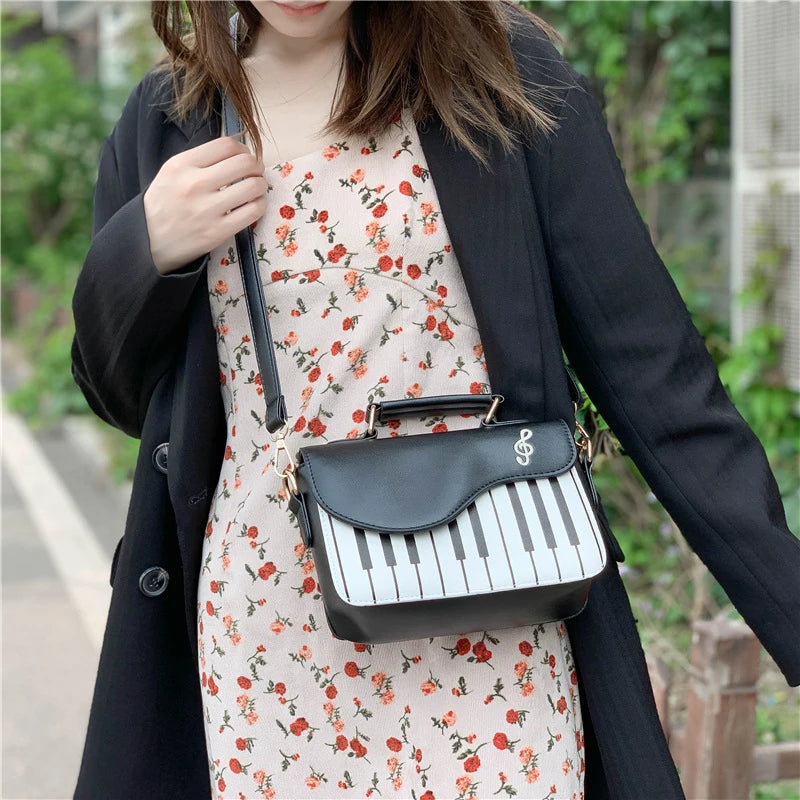 Luxury Piano Novelty Crossbody Bag