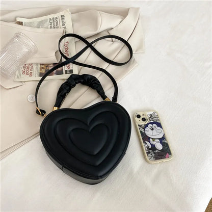 Luxury Quilted Heart Tote