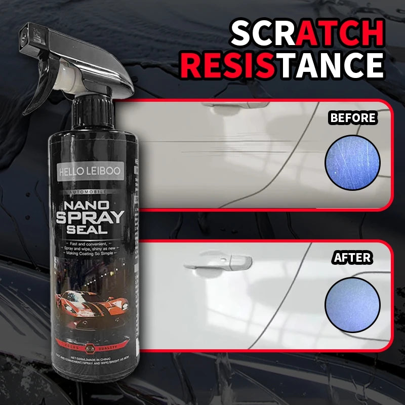 10H Nano Ceramic Car Coating Spray - Hydrophobic Polish - 10