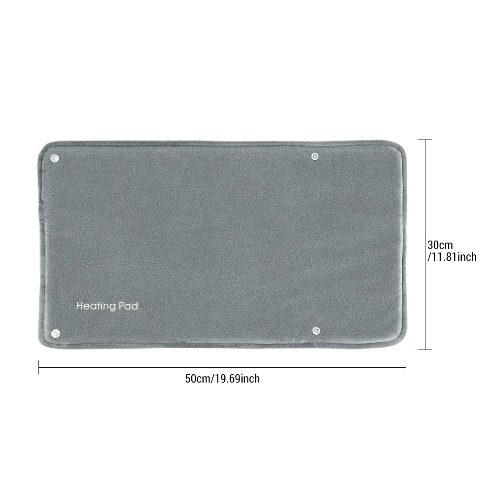 USB Graphene Smart Thermostat Hand Warmer - Portable Heated Warming Bag for Office - 15