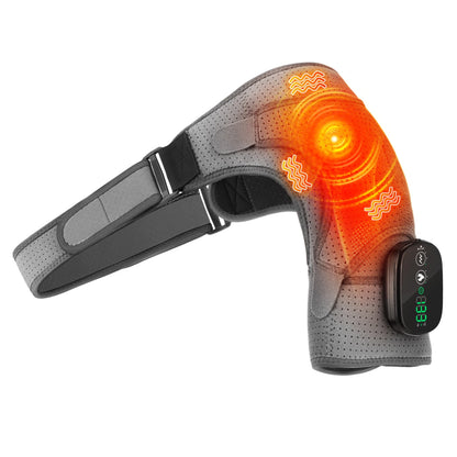 Cordless Shoulder Massager with Heat and Vibration for Pain Relief