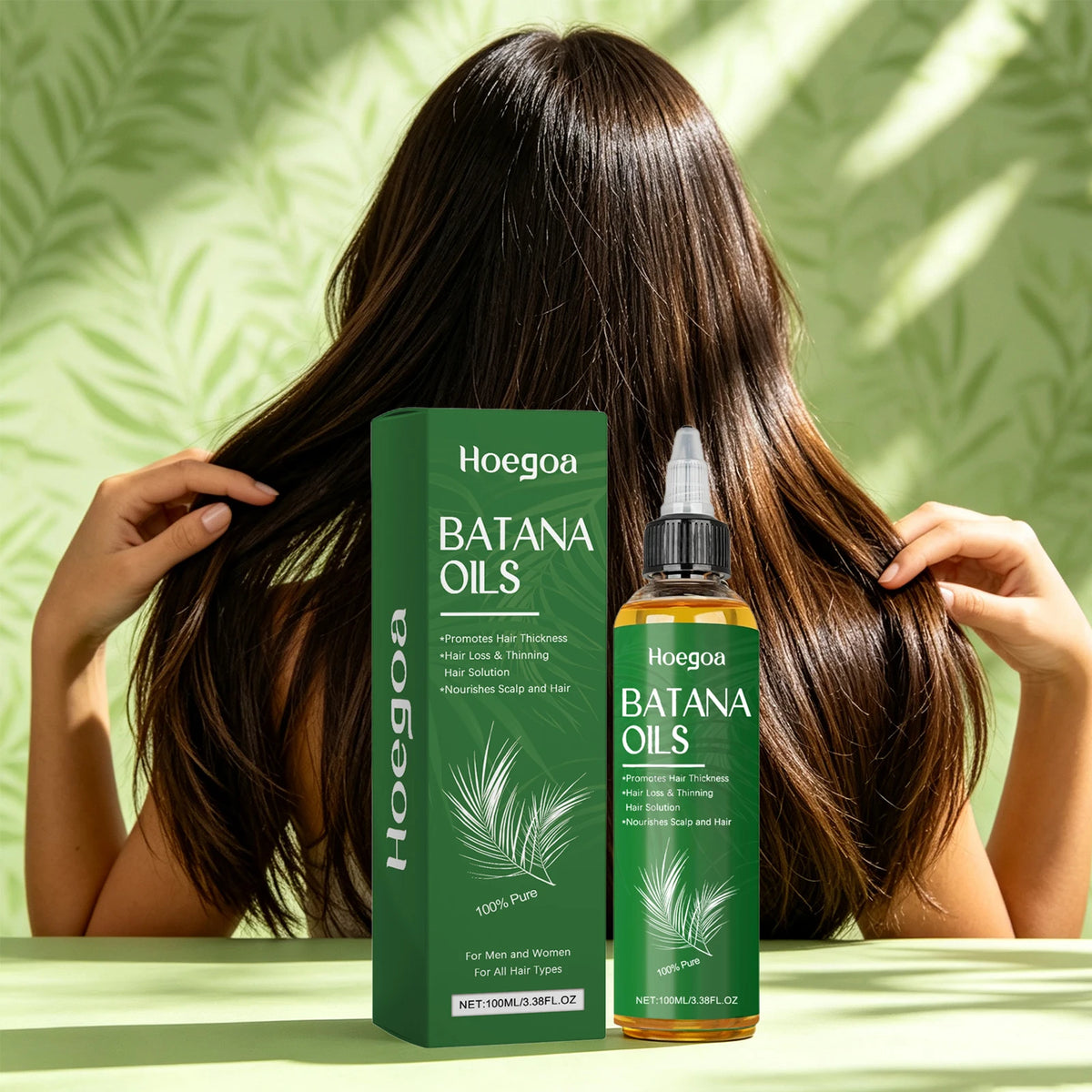 Pure Batana Oil for Hair Growth, Scalp Nourishment & Frizz Control
