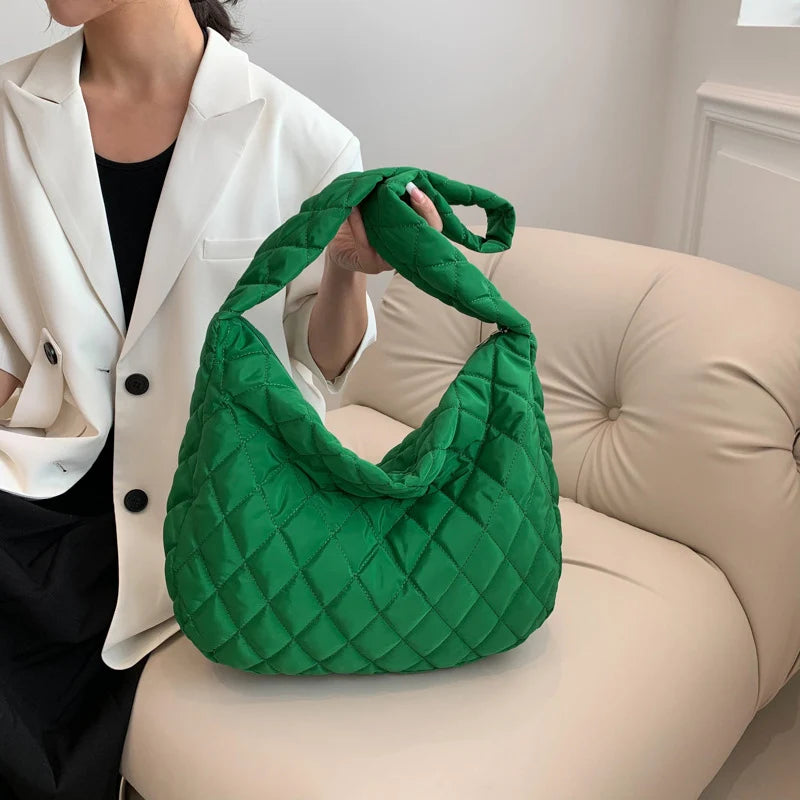 Luxury Quilted Padded Tote
