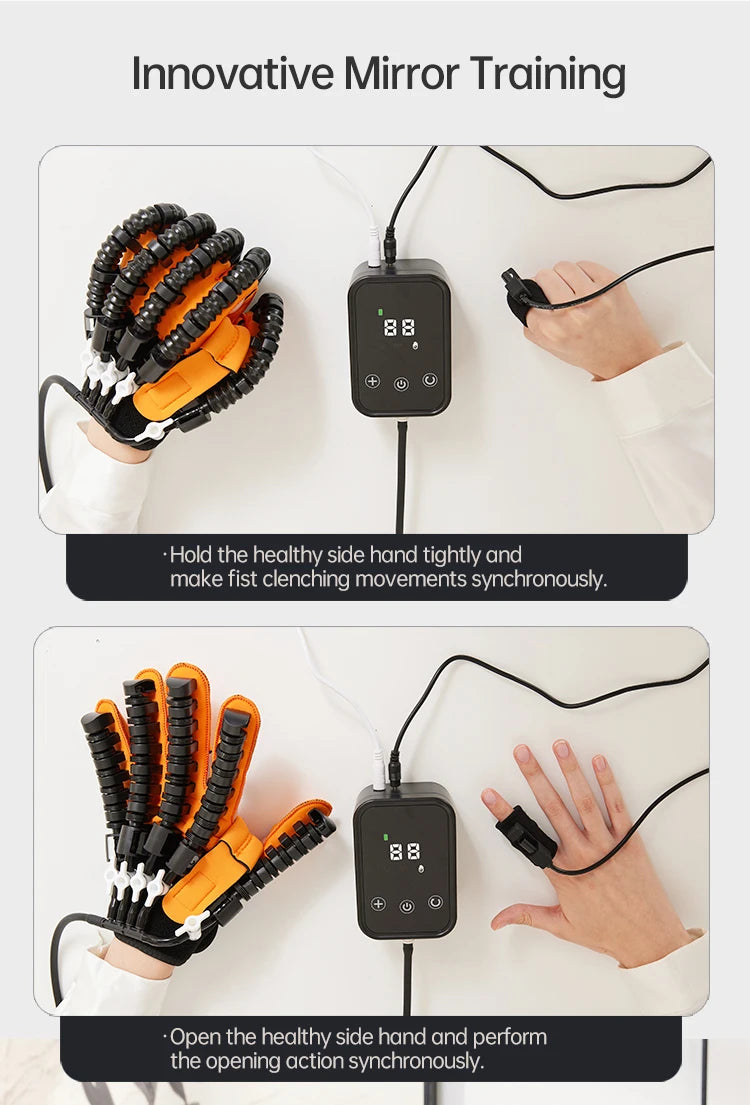 Robotic Stroke Rehabilitation Glove - Hand & Finger Trainer