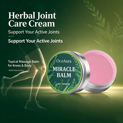 Herbal Joint & Muscle Massage Balm - Soothing Relief Cream for Neck, Back & Knees