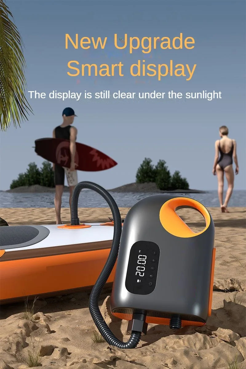 12V 20PSI Electric SUP Air Pump for Paddle Boards & Kayaks - 19