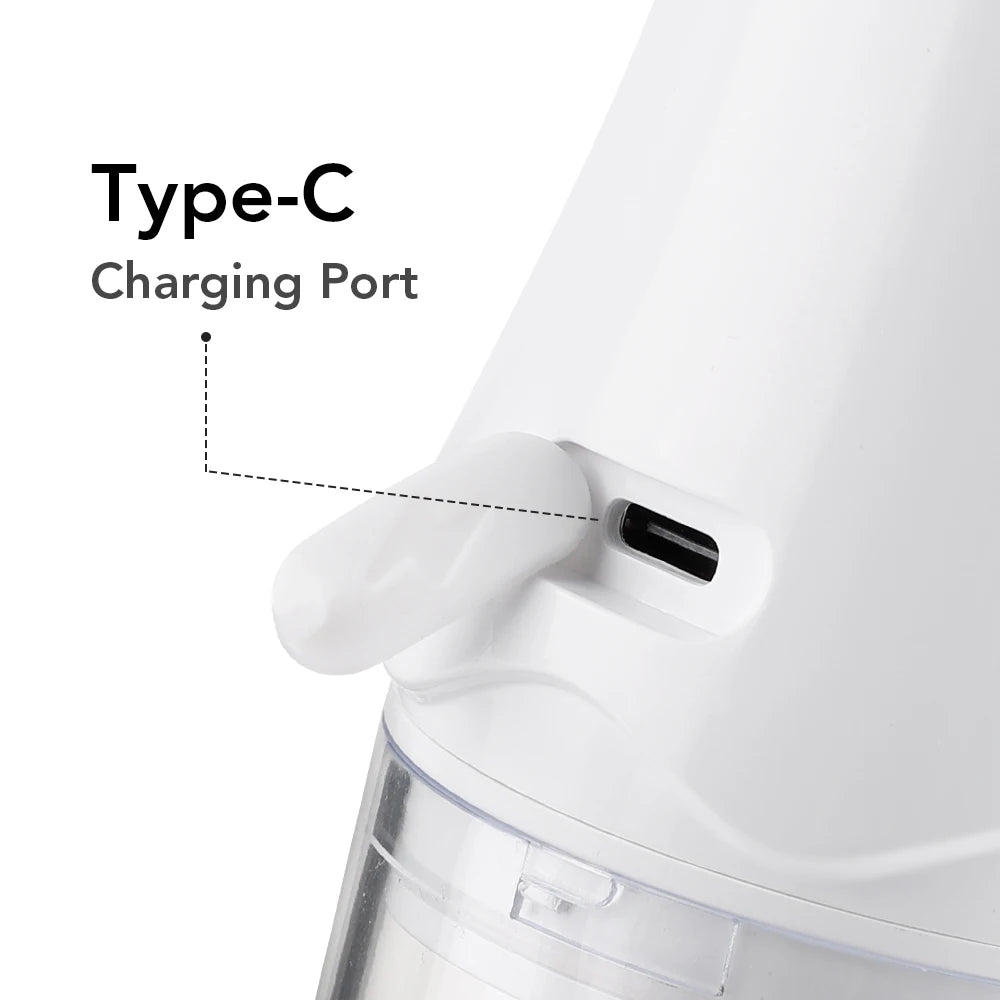 Portable Cordless Water Dental Flosser - USB Rechargeable Teeth Cleaning Tool
