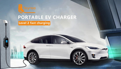 Portable EV Charger for Tesla & NACS - Smart APP Control & Fast Charging