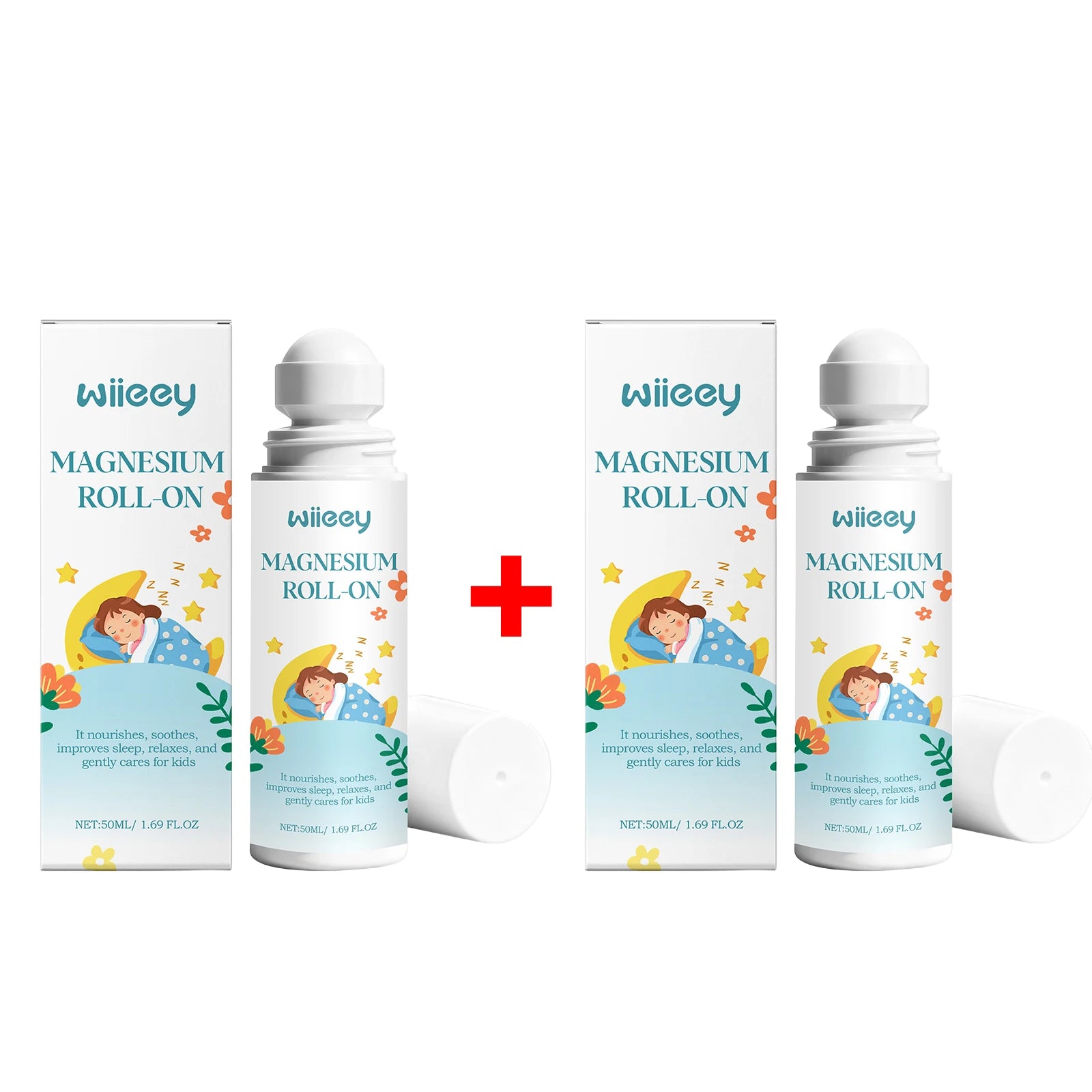 Natural Magnesium Roll-On for Kids Sleep & Relaxation Support - 14