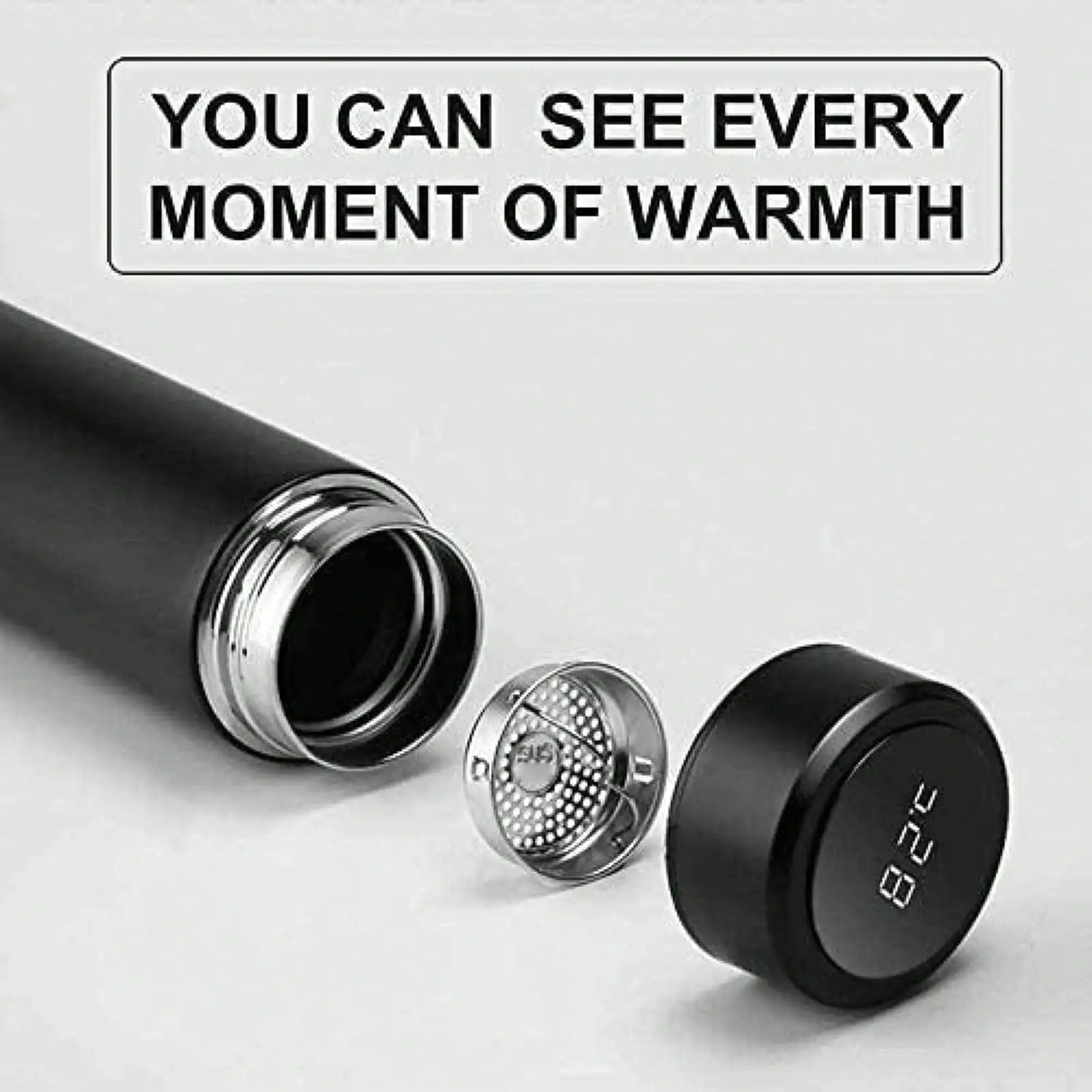 500ml Vacuum Insulated Stainless Steel Water Bottle - Keeps Hot & Cold - 6