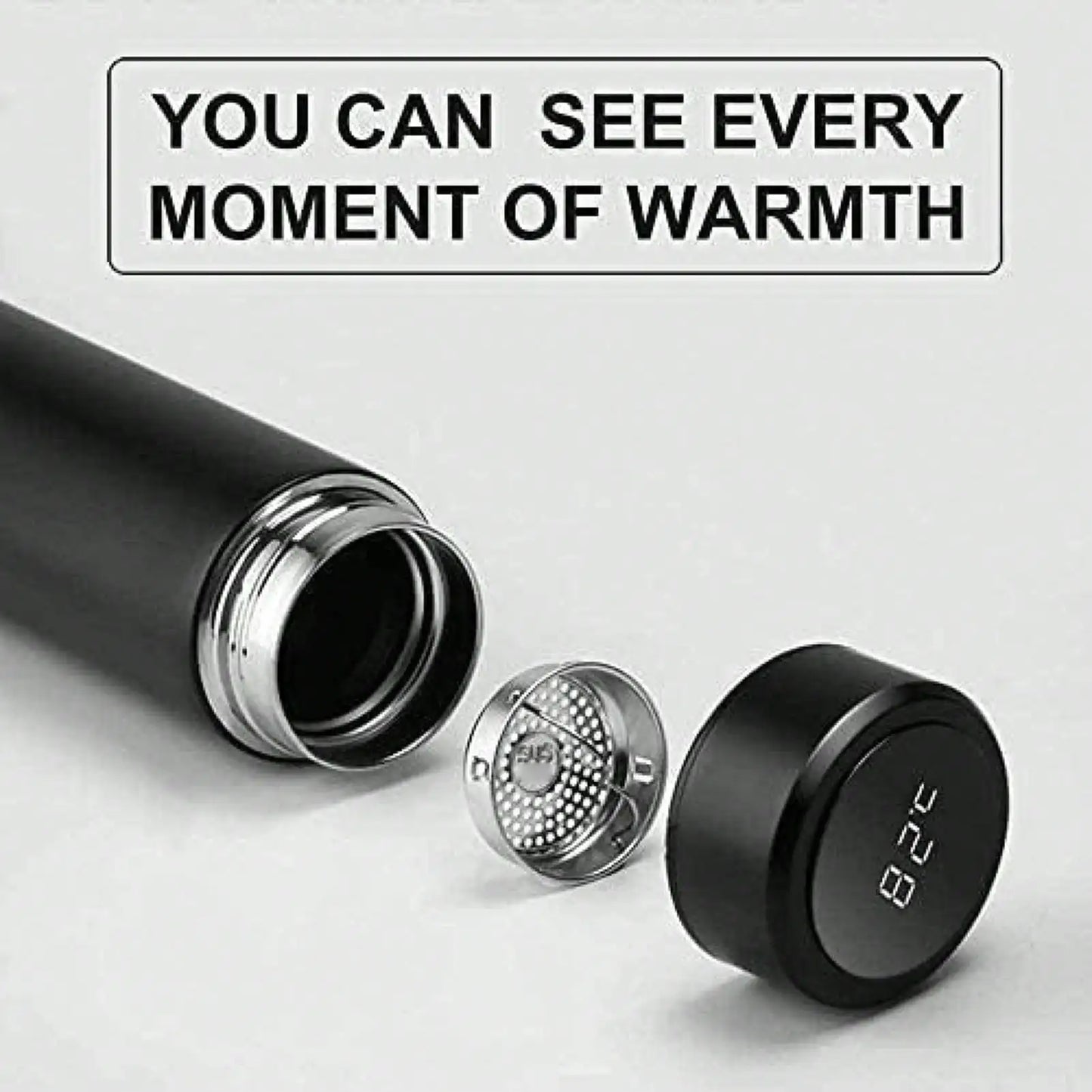 500ml Vacuum Insulated Stainless Steel Water Bottle - Keeps Hot & Cold