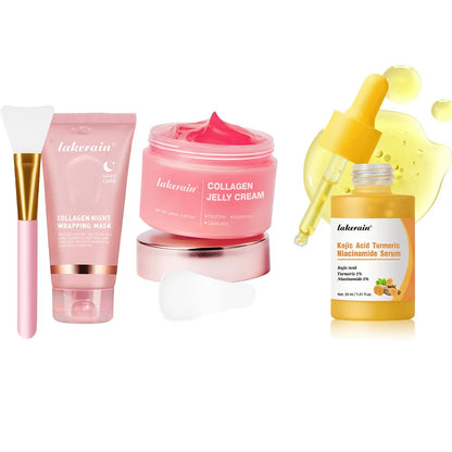 Overnight Collagen Wrapping Mask - Hydrating Peel-Off Facial Gel