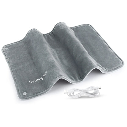 USB Graphene Smart Thermostat Hand Warmer - Portable Heated Warming Bag for Office
