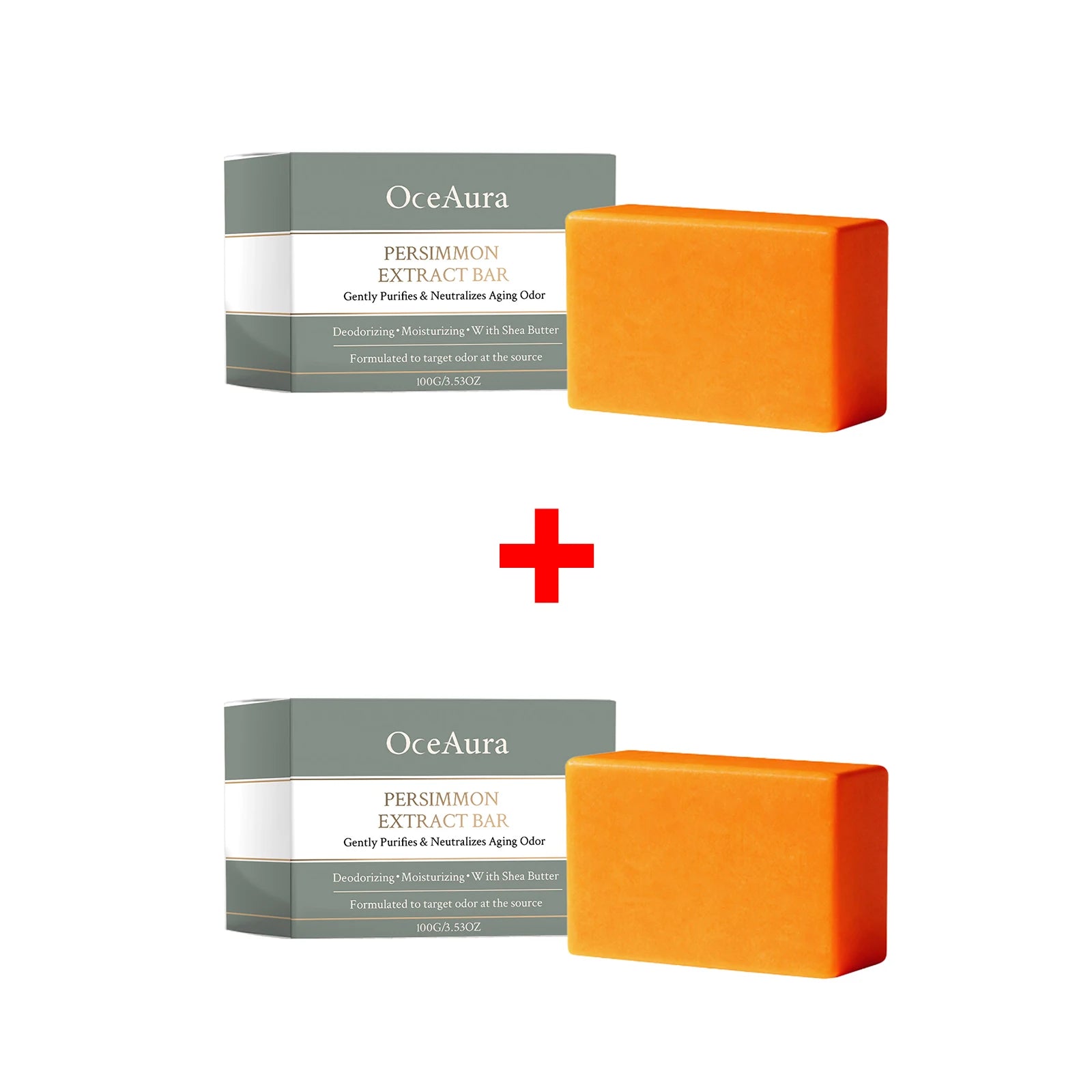 Persimmon Deodorizing Body Soap for Natural Aging Odor Neutralization & Skin Care - 13