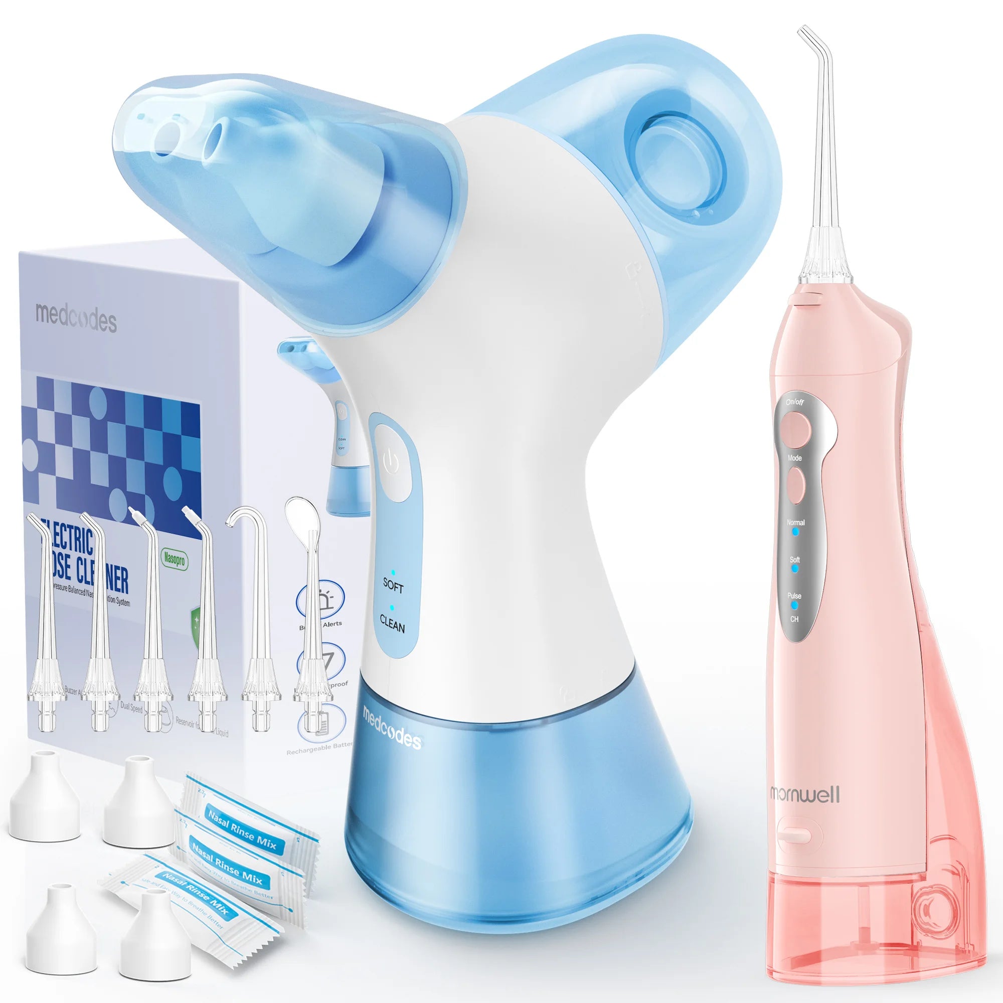 Electric Nasal Irrigator & Oral Irrigator Combo for Sinus Relief and Dental Care - 29