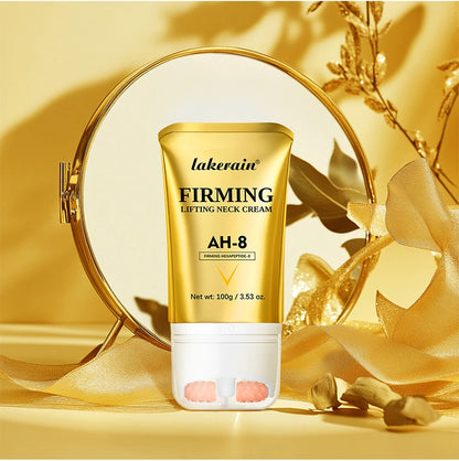 AH-8 Neck Firming Cream & Roller for Wrinkles & Crepey Skin