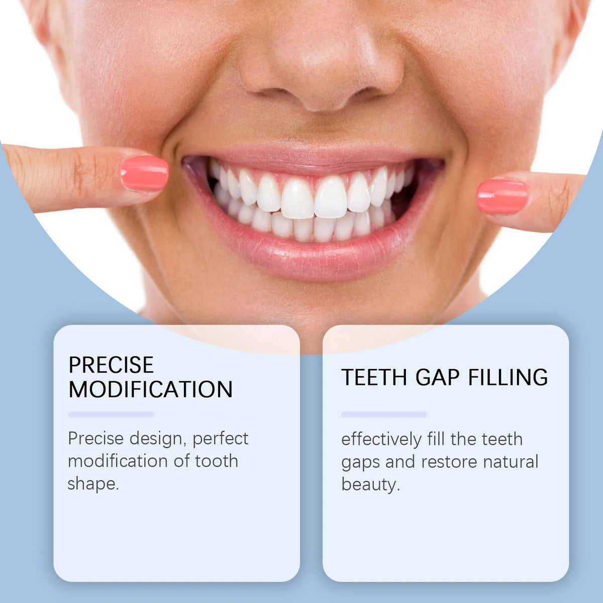 Snap-On Smile Veneers - Instant Dental Makeover for Gaps and Stains