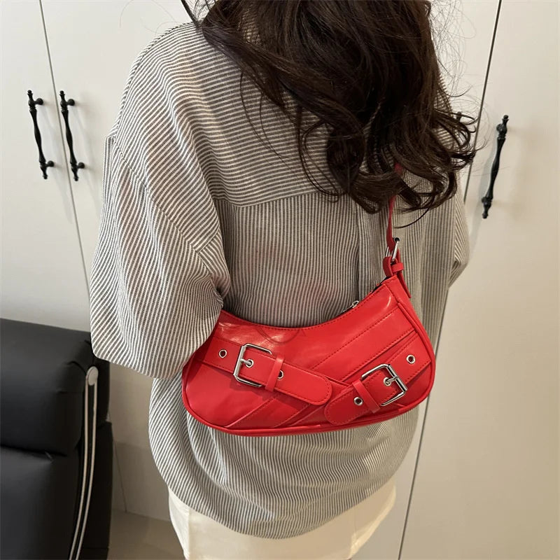 Luxury Vintage Stone Shoulder Bag