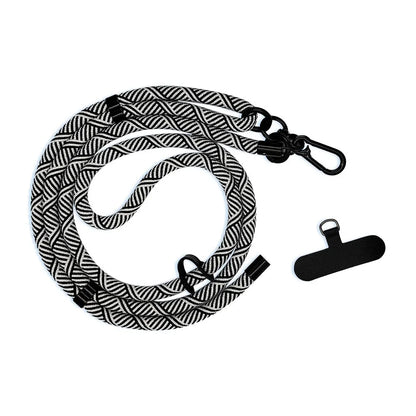 Universal 8mm Crossbody Phone Lanyard - Adjustable Detachable Neck Strap