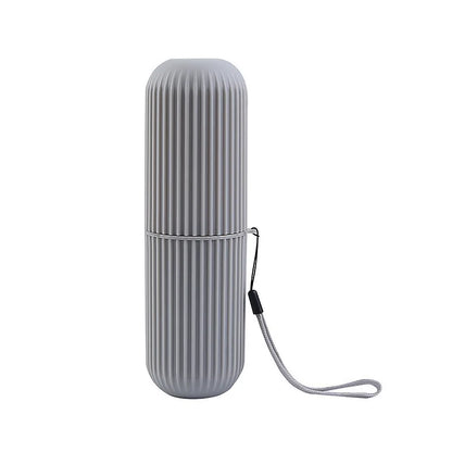Portable Travel Toothbrush & Toothpaste Holder Case - Eco-Friendly Storage