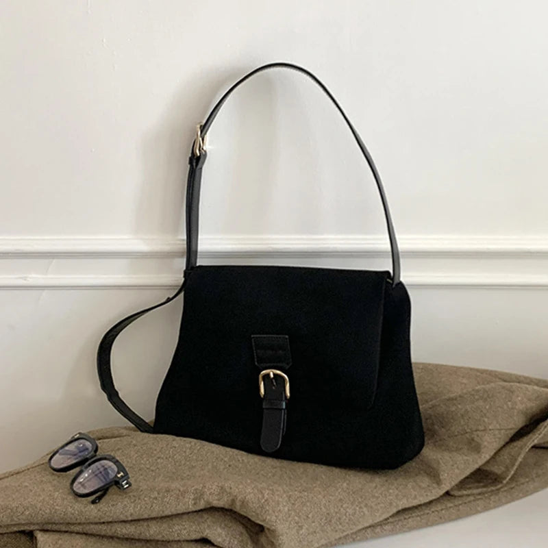 Luxury Matte Leather Tote Bag