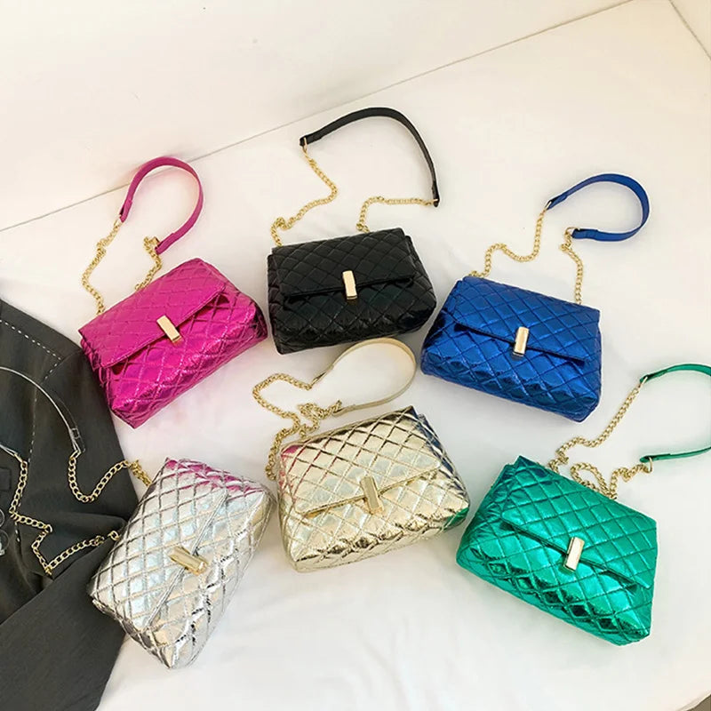 Luxury Sparkly Y2K Shoulder Bag