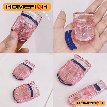 2Pcs Eyelash Curling Clamps - Professional Lash Curler Tool Set